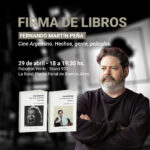 Lee más sobre el artículo Fernando Martín Peña firma sus libros en la Feria del Libro