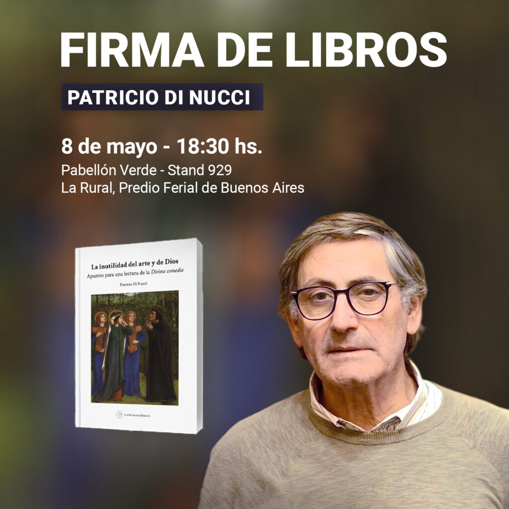 Firma de ejemplares: Patricio Di Nucci en la Feria del Libro